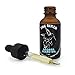 Badass Beard Care Oil for Men - The Biker Scent, 1 oz - All Natural Ingredients, Keeps Beard and Mustache Full, Soft and Healthy
