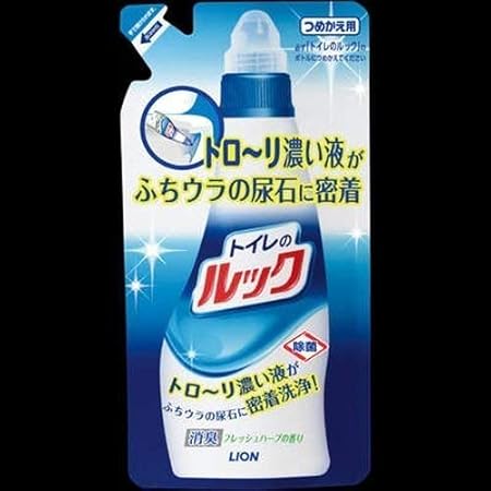 Amazon ライオン トイレのルック つめかえ用 350ｍｌｌ 2セット ライオン トイレ洗剤