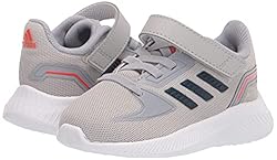 adidas Baby Runfalcon 2.0 Running Shoe, Grey/Crew