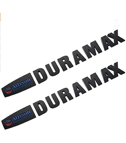 3D Premium Chevy Duramax Diesel Logo Emblem License Plate – Black Stainless Steel
