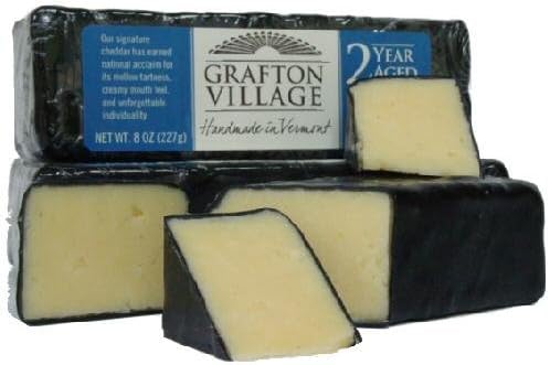 2 Year Aged Vermont Cheddar, 8 oz. (3 pack)