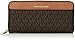 Michael Kors Women's Wallet, Brown (Brown), 2.5x10.1x20.3 cm (W x H x L)