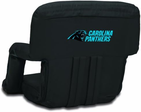 PICNIC TIMENFL Atlanta Falcons Ventura Reclining Stadium Seat with Back Support, Bleacher Seat, Beach Floor Chair
