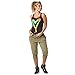 Zumba Soft Graphic Print Dance Fitness Tanks Workout Racerback Tops For Women
