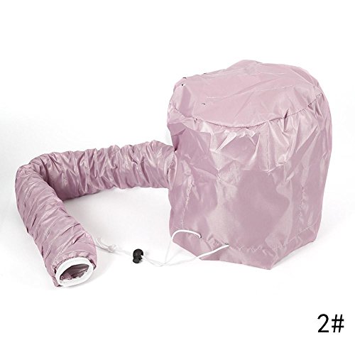 Gracefulvara Hair Mask Baking Oil Cap Hat Hair Dryers Pink