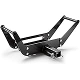 Bumper Hitch Receiver Winch Mount Mounting Plate - by Driver Recovery Products