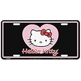 Chroma 001964 'Hello Kitty' Metal Tag License Plate
