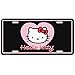 Chroma 001964 'Hello Kitty' Metal Tag License Plate