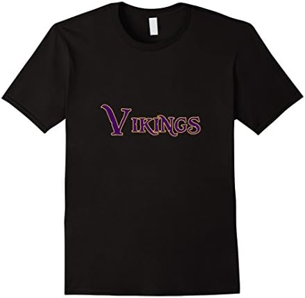 Mens Vikings Shirt 2XL Black