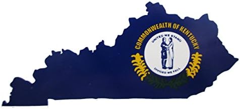U.S. Custom Stickers Commonwealth of Kentucky State Sticker Blue