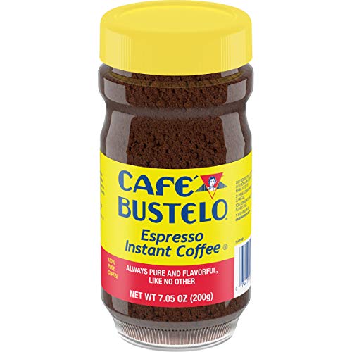 Café Bustelo Espresso Style Dark Roast Instant Coffee, 7.05 oz