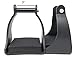 AJ Tack Wholesale Endurance Trail Stirrups Horse Trail Riding Light Weight Polymar Cushioned Foot Pad 3 Inch Neckthumb 2