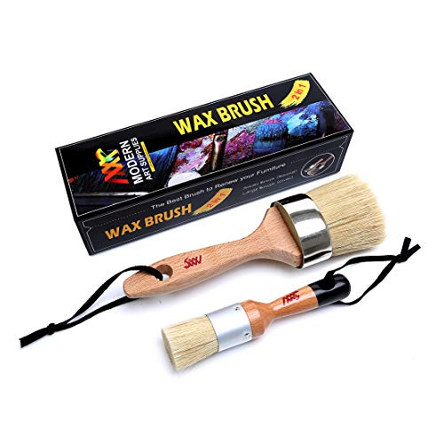 Chalk & Wax Paint Brush Furniture - Painting or Waxing - Milk Paint - Dark or Clear Soft Wax, Home D - //coolthings.us