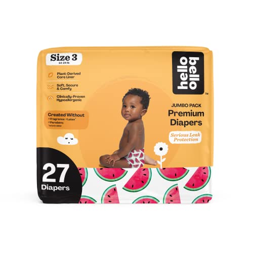 Hello Bello Baby Diapers Size 3 Watermelon Pack of 27 Pricepulse
