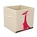 Murtoo Storage Bins Foldable Cube Box, Fabric Toy Storage Cubes for Kids, 13'' L, Fox