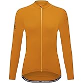LE COL Women’s Pro Long Sleeve Jersey | Breathable Cycling Shirt | Rear Pockets, Force Lycra Construction, Zip Closure