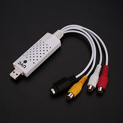 Cewaal USB 2.0 Video TV Tuner DVD AV Capture Card Converter Adapter for Win7 Win8