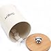 Hot Sale X022 Set of 3 Metal Food Storage Tin Canister/Jar/kitchen Containers/Home Gift with Bamboo Lid