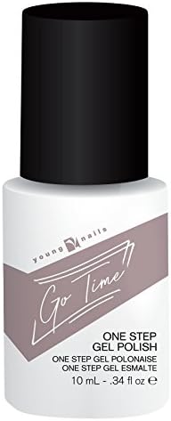Young Nails Go Time Gel Polish 'Romance VS Reality' 0.34oz, A Lavender Grey Color