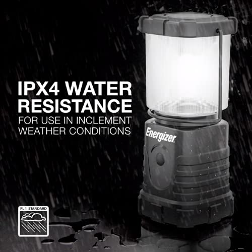 Energizer LED Camping Lantern, Battery Powered Lantern, Water Resistant