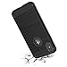 Shamo’s case for iPhone Xs and iPhone X Rugged Armor Case Flexible TPU Thin Slim Fit, Carbon Fiber Design Hybrid Black, Matte Black