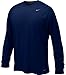 Nike Men's Legend Long Sleeve Tee, Navy, 3XL