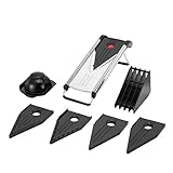 VonShef 'V' Shaped Multi Slicer with 5 Blades inc. Mandoline & Storage Container