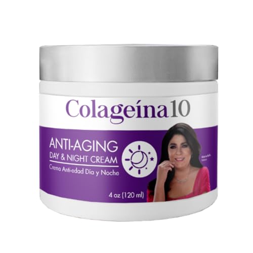 Colageina 10 Anti-aging Day and Night Cream Skincare Treatment with Hydrolyzed…