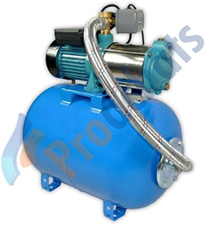 Pump for Garden Watering Pump Well 2200 W 160L/Min with Booster Pump Balloon 80L