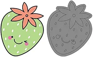 SelDies Cute Fruit Strawberry Metal Steel Cutting Dies for DIY Scrapbooking Handmade Paper Craft Cartoon Food Stamps Fruit Dies 5265mm