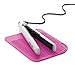 OXO Good Grips Heat Resistant Silicone Travel Mat for Curling Irons and Flat Irons - Pink