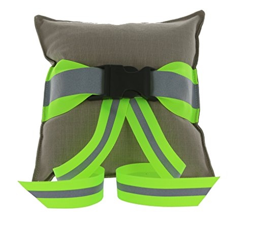 Fully Involved Stitching Firefighter Tan Wedding Ring Bearer Pillow