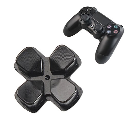 Chrome D-pad Bullet Buttons Aluminum Custom Metal Playstation 4 DualShock 4 Replacement Buttons Spare Parts Accessories for PS4 Mods Controllers Bullet Black Chrome D-pad Bullet Buttons Aluminum Custom Metal Playstation 4 DualShock 4 Replacement Buttons Spare Parts Accessories for PS4 Mods Controllers Bullet Black