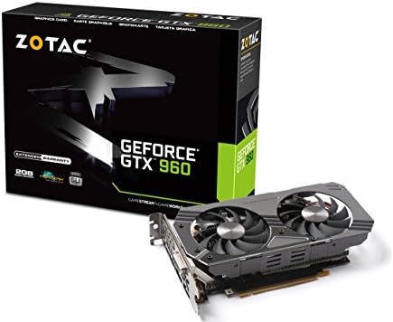 Zotac Geforce Gtx 960 2gb Gddr5 Pci Express 3 0 Hdmi Dvi Displayport Sli Ready Graphic Card Zt 90301 10m Amazon Sg Electronics