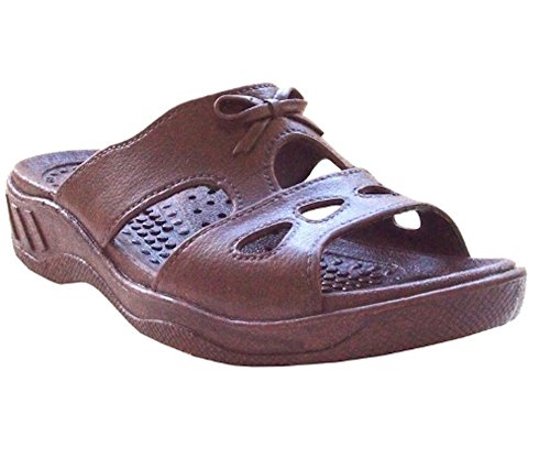 Pali Hawaii Bow Sandal (Brown, L)
