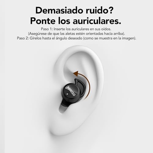 MINISO MS217 2-in-1 Sleep Headphones, Real Time Translator Headphones with App, Noise Cancellation, Bluetooth 6.0 & 48h Autonomy, Soft Pads for Travel, Work and Sleep