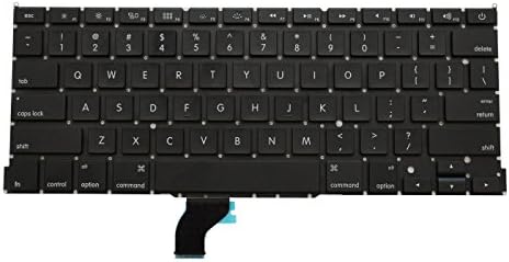 SBOS Replacement Part Keyboard - Apple MacBook Pro Retina 13" A1502 Retina ME864LL ME866LL, (Late 2013- Early 2015)