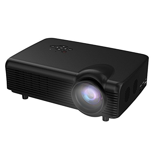 Home Projector,Abdtech Video Projectors HD 1080P With 3000 