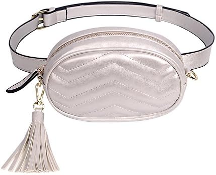 GEEAD Fanny Packs for Women Fashion Waist Bag Leather Belt Bum Bag Waterproof