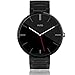Dreamvasion New Solid Stainless Steel Metal Watchband Wristband for Motorola Moto 360 Smartwatch Moto360 Watchband+Tools (Black Stainless Steel)