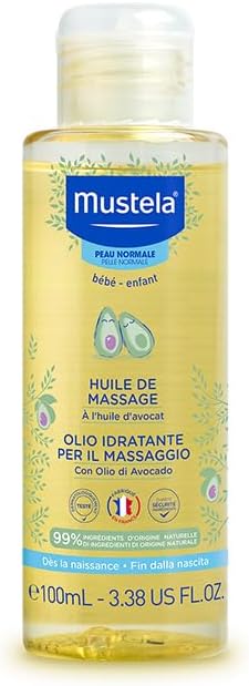Mustela Baby Oil with Avocado Pomegranate Sunflower 100ml 99 Natural