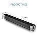 Sound Bar Wired and Wireless Connection 3D Surround Sound Speaker Bar Bluetooth Home Theater Silver with 2.0 Channel Remote Control Dual Connection Methods for TV PC Smartphones Music and Moviethumb 1