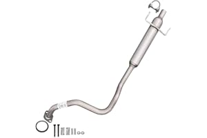 Northeastern Exhaust | 409-Grade Stainless Steel Exhaust Resonator Pipe Compatible with Toyota Prius 2004-2009 1.5L - Includes Gasket, Clamp and Bolt kit