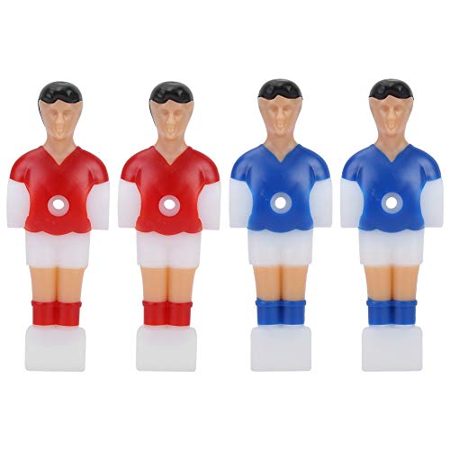 Alomejor Table Soccer Player 4 pcs Table Soccer Men Mini Football Player Replacement Parts for Table Football