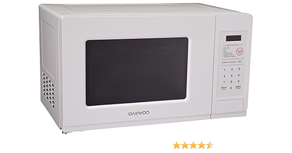 Horno Microondas Daewoo 0.7 Pies Cúbicos / 20L Blanco – Midea