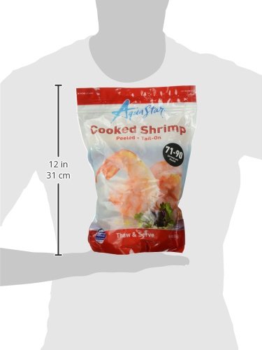 2 Cooked+Peeled+Shrimp+71+90ct+Frozen