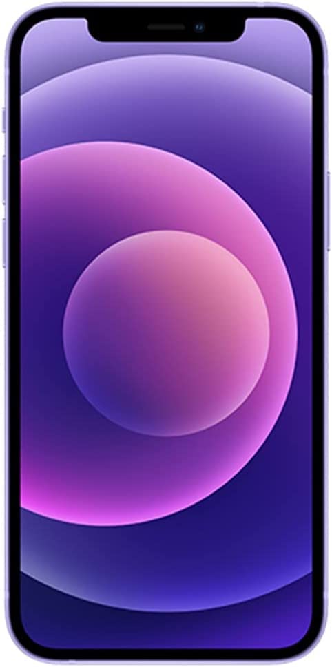 Apple iPhone 12, 128GB, Purple - Unlocked (Renewed Premium)