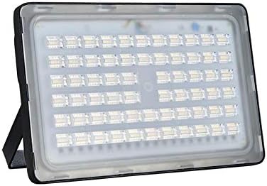 Rainrain27 LED Light 200W Solar Lights LED Flood Lights Waterproof Outdoor Floodlight Super Bright Outdoor Work Light for Garage, Garden, Lawn and Yard (Warm White)