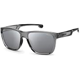 Carrera Ducati CA003/S Square Sunglasses for Men | In Matte Black, Black &amp; Black Red. Polarized options available. Bonus kit: spray, cloth, screwdriver &amp; mirror.