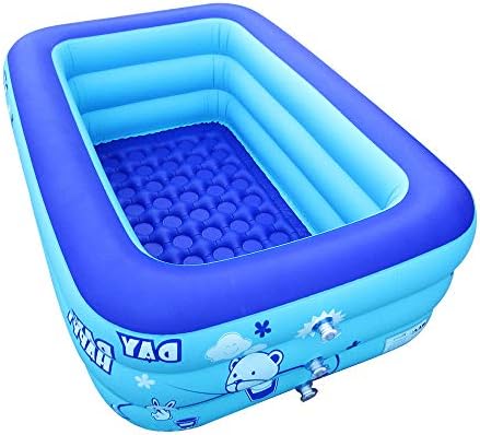 ECOiNVA Inflatable Swimming Pool Bathtubs Hot Tubs with Electric Air Pump (1.8M)